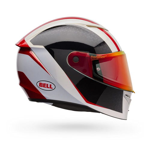 BELL LITHIUM MIPS PLUS BLIP WHITE/BLACK MOTORCYCLE HELMET