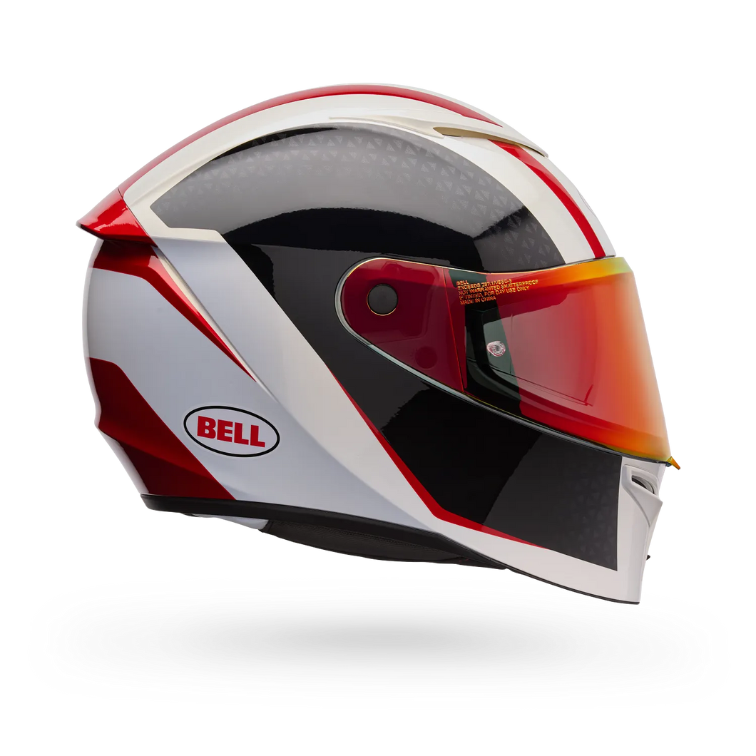 BELL LITHIUM MIPS PLUS BLIP WHITE/BLACK MOTORCYCLE HELMET