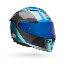 BELL LITHIUM MIPS PLUS BLIP SILVER MOTORCYCLE HELMET