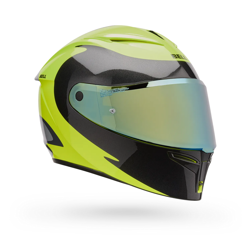 BELL LITHIUM MIPS PLUS FLUID FLURO YELLOW MOTORCYCLE HELMET