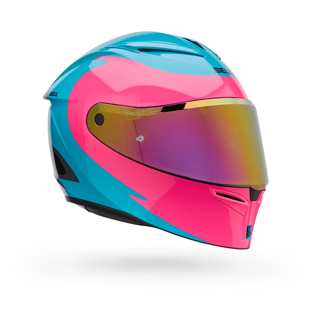 BELL LITHIUM MIPS PLUS FLUID TEAL MOTORCYCLE HELMET