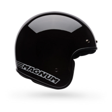 BELL MAGNUM SOLID BLACK MOTORCYCLE HELMET