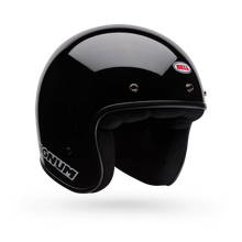 BELL MAGNUM SOLID BLACK MOTORCYCLE HELMET