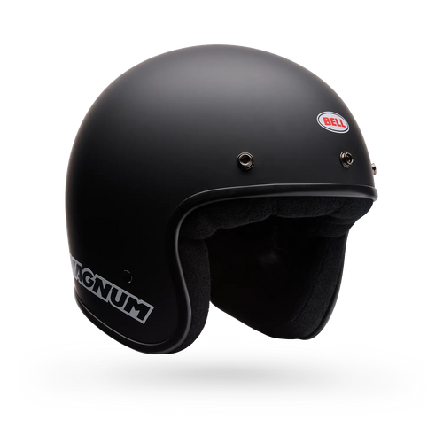 BELL MAGNUM SOLID MATT BLACK MOTORCYCLE HELMET