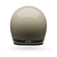 BELL MAGNUM SOLID VINTAGE WHITE MOTORCYCLE HELMET
