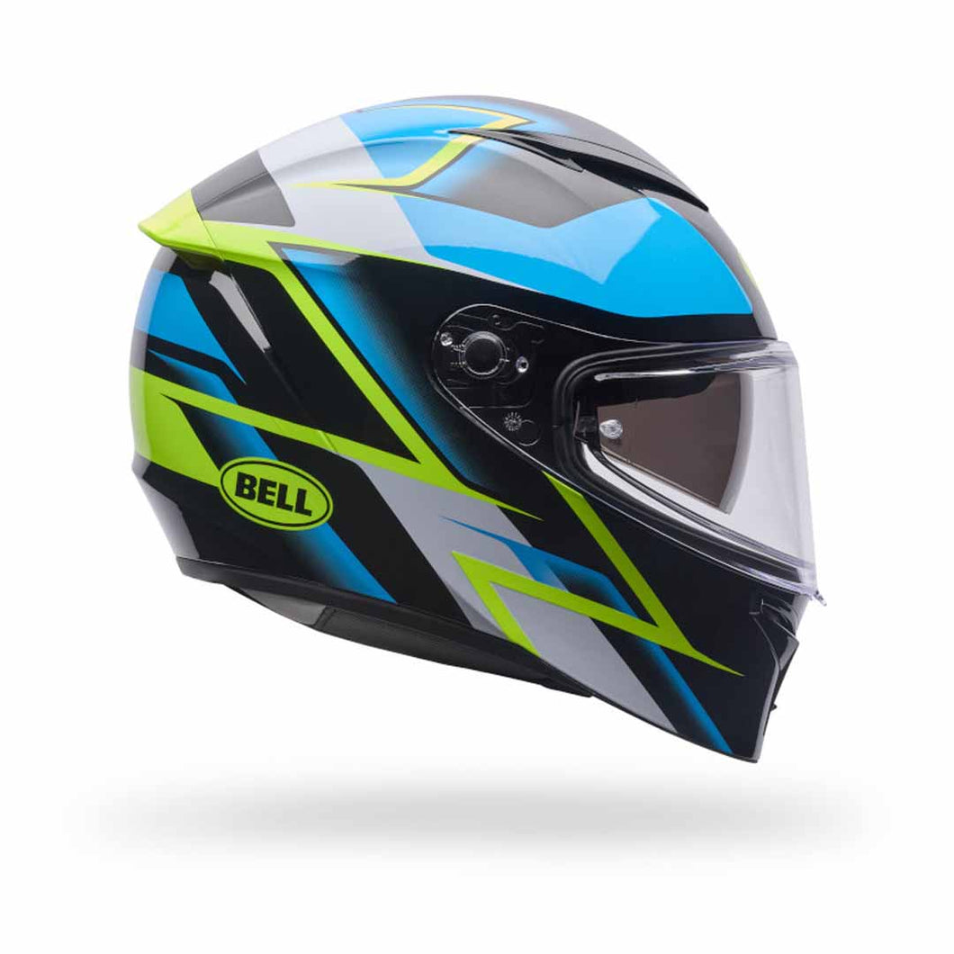BELL LITHIUM MIPS KINETIC VAPOR BLUE MOTORCYCLE HELMET