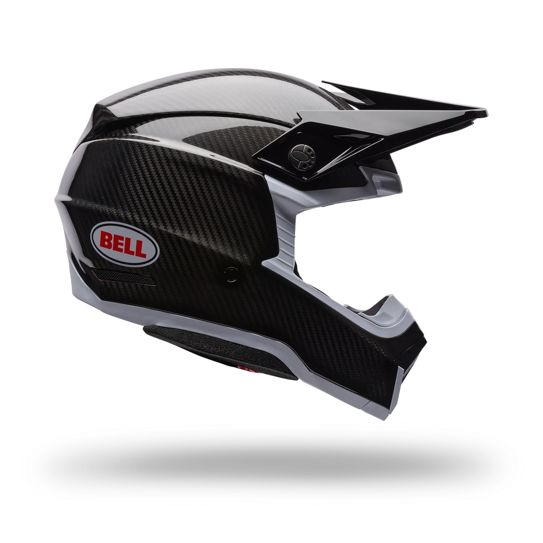 BELL MOTO-10 GP SOLID BLACK MOTOCROSS HELMET
