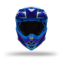 BELL MOTO-10 GP VECTOR FREQUENCY BLUE MOTOCROSS HELMET
