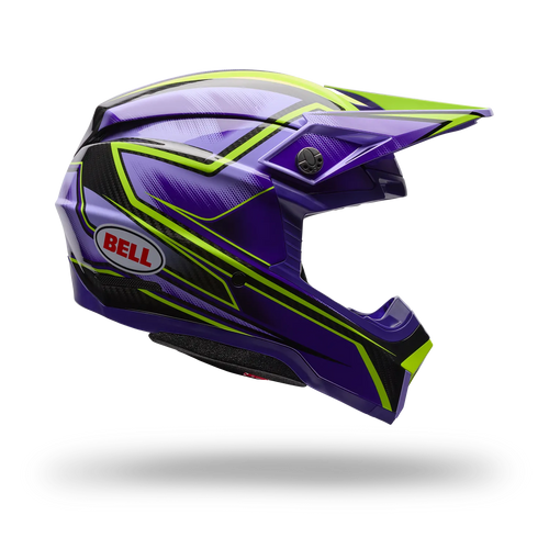 BELL MOTO-10 GP PACE ULTRAVIOLET MOTOCROSS HELMET