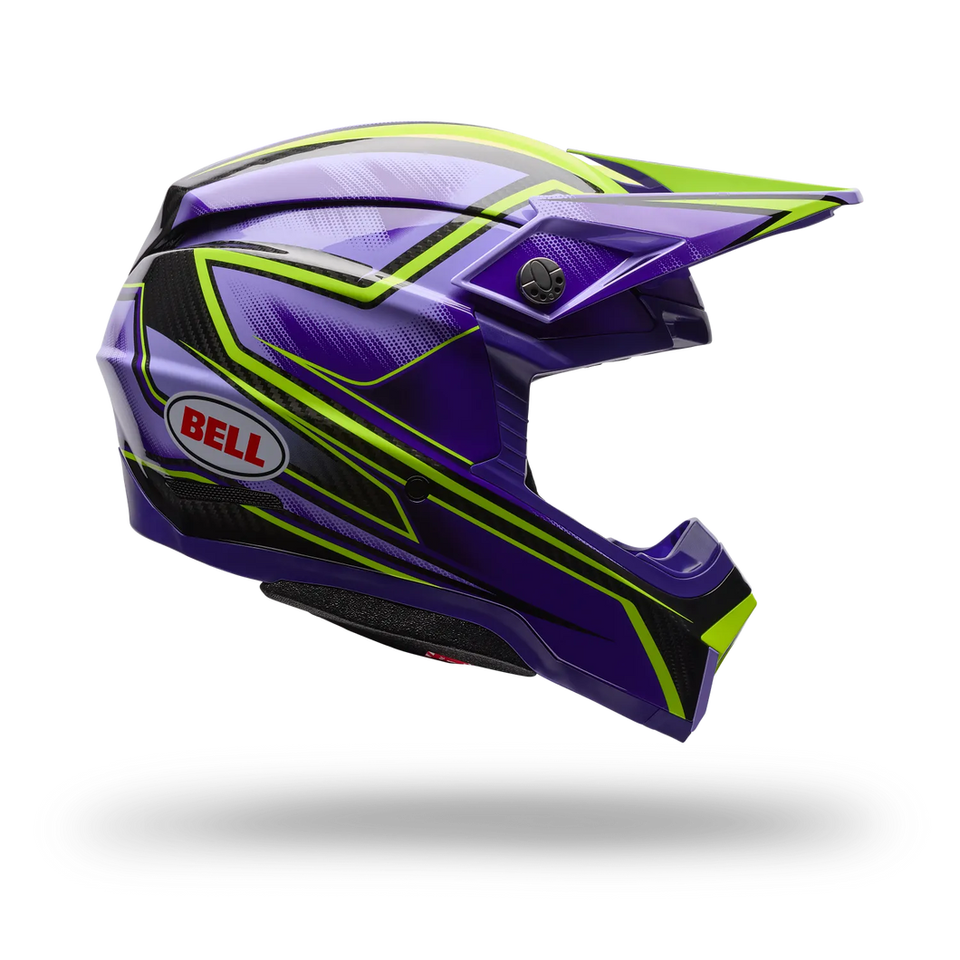 BELL MOTO-10 GP PACE ULTRAVIOLET MOTOCROSS HELMET