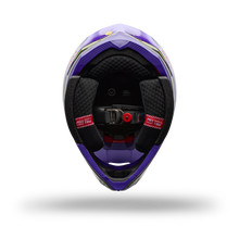 BELL MOTO-10 GP PACE ULTRAVIOLET MOTOCROSS HELMET