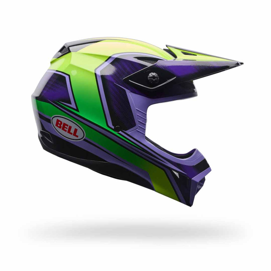 BELL MX-10 MIPS SPEEDWAY ULTRAVIOLET MOTOCROSS HELMET