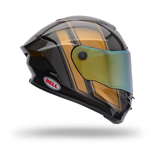 BELL RACE STAR DLX FLEX GRID SPECIAL EDITION ULTRA BLACK MOTORCYCLE HELMET