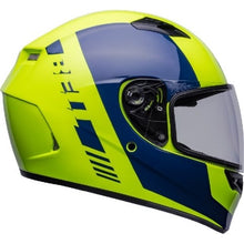 BELL QUALIFIER TURNPIKE HI-VIS YELLOW/NAVY HELMET (Size: SMALL)