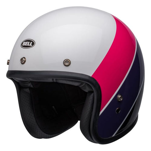 BELL CUSTOM 500 RIFF PINK/PURPLE MOTORCYCLE HELMET