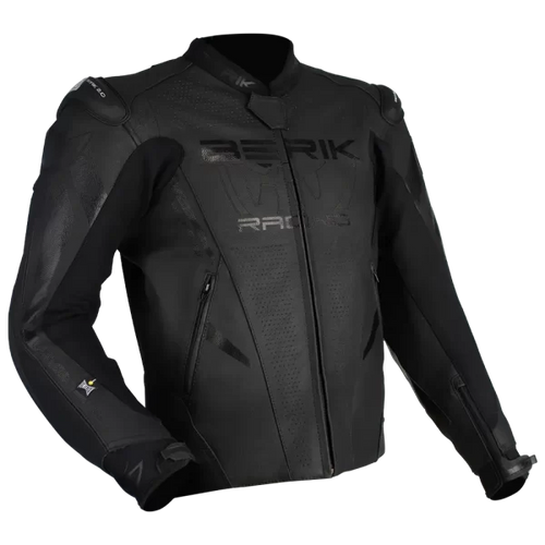 BERIK APEX LEATHER JACKET BLACK