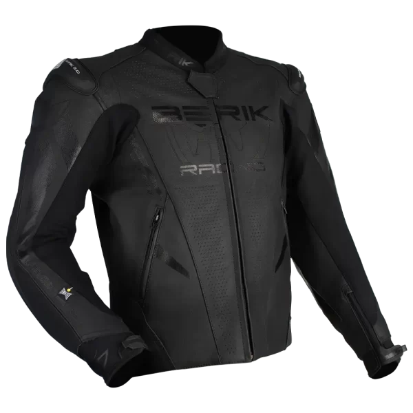 BERIK APEX LEATHER JACKET BLACK