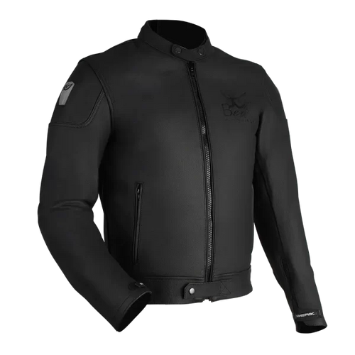 BERIK CUSTOM LEATHER JACKET BLACK