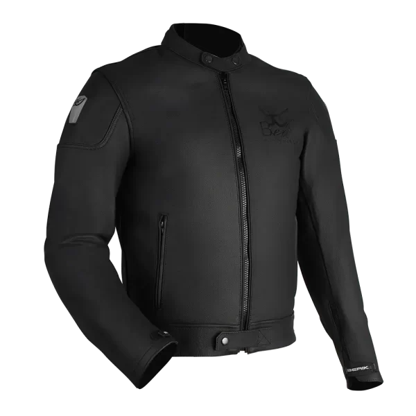 BERIK CUSTOM LEATHER JACKET BLACK