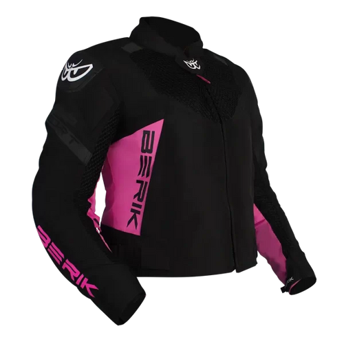 BERIK 4 SEASON WOMENS TEXILE JACKET BLACK/PINK