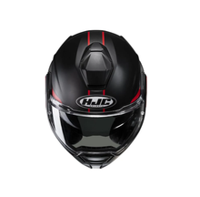 HJC I100 BEIS MC-1 SF FLIP UP MODULAR MOTORCYCLE HELMET - MATT BLACK/RED - ECE 22.06