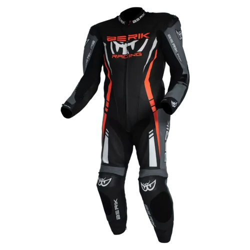 BERIK SICILY RACE SUIT BLACK/GREY/RED