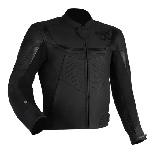BERIK STRADA LEATHER JACKET BLACK