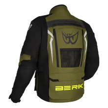 BERIK TRANSFORMER TOURING TEXTILE JACKET BLACK/GREEN