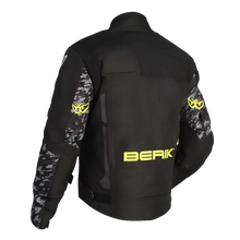 BERIK VELOCE URBAN TEXTILE JACKET BLACK/CAMO/HI-VIZ