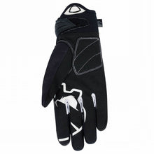 BERING WALSHE BLACK/WHITE SUMMER MOTORCYCLE GLOVES