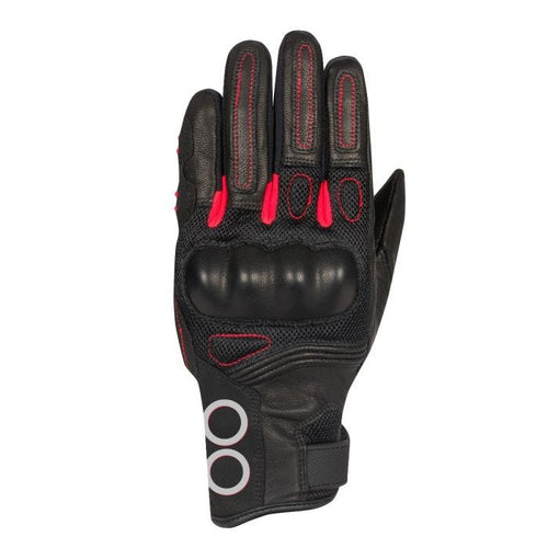 BERING WOMENS PITTS GLOVE - BLACK/RED