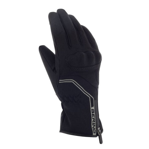 BERING WOMENS HOPE MOTORCYCLE GLOVE BLACK