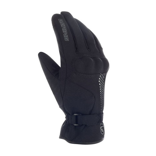 BERING WOMENS CARMEN MOTORCYCLE GLOVE BLACK/GREY