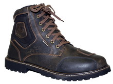 MOTODRY ROADSTER RUBBED BROWN BOOTS