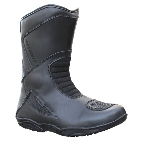 MOTODRY TOUR V2 MENS BLACK BOOTS