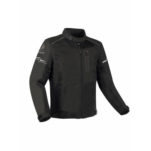 BERING ASTRO MOTORCYCLE JACKET - BLACK/GREY (Size: XL) Last One