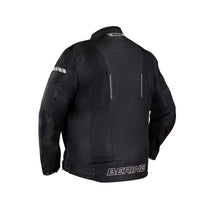 BERING CANCUN KING SIZE MOTORCYCLE JACKET BLACK/GREY (King Size: 4XL)