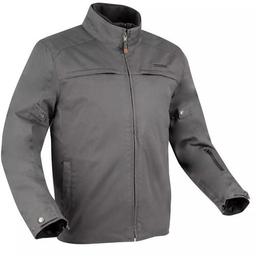 BERING ZANDER MOTORCYCLE JACKET - GREY (Size: LARGE) Last One