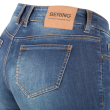 BERING WOMENS TRUST STRAIGHT DENIM - BLUE WASH