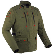 BERING VOYAGER MOTORCYCLE JACKET KHAKI (Size: 2XL)