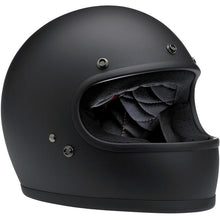 BILTWELL GRINGO ECE MOTORCYCLE HELMET - FLAT BLACK