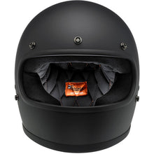 BILTWELL GRINGO ECE MOTORCYCLE HELMET - FLAT BLACK