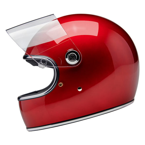 BILTWELL GRINGO S ECE 22.06 HELMET - METALLIC CHERRY RED