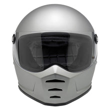 BILTWELL LANE SPLITTER HELMET - MATTE SILVER