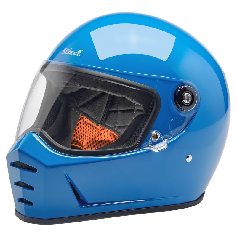 BILTWELL LANE SPLITTER ECE 22.06 HELMET - GLOSS TAHORE BLUE