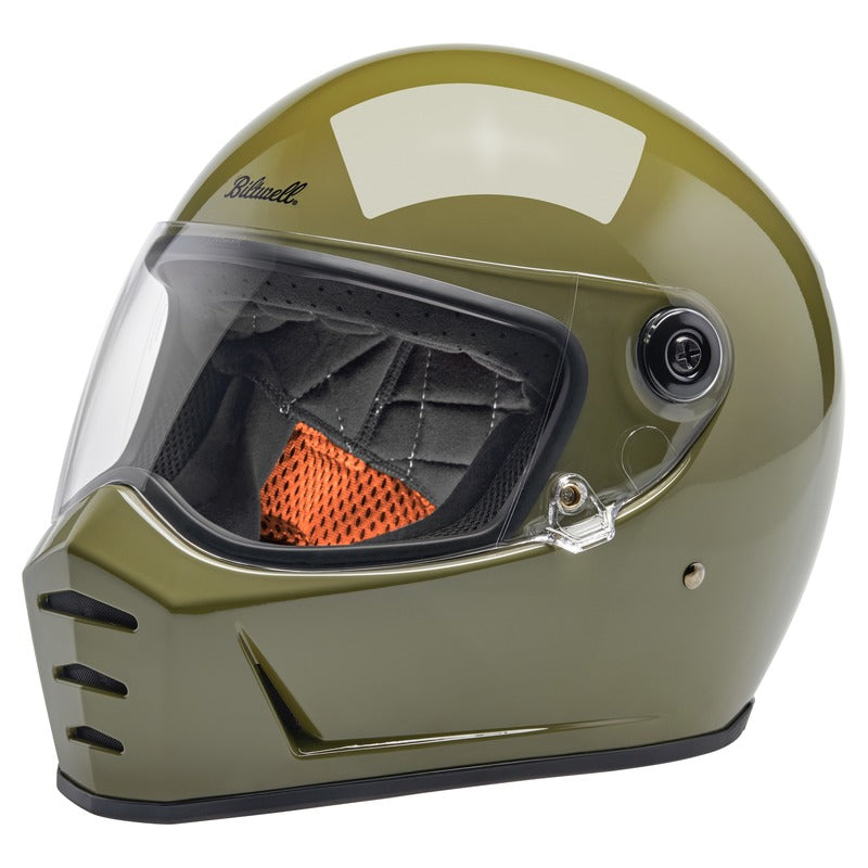 BILTWELL LANE SPLITTER ECE 22.06 HELMET - GLOSS OLIVE GREEN