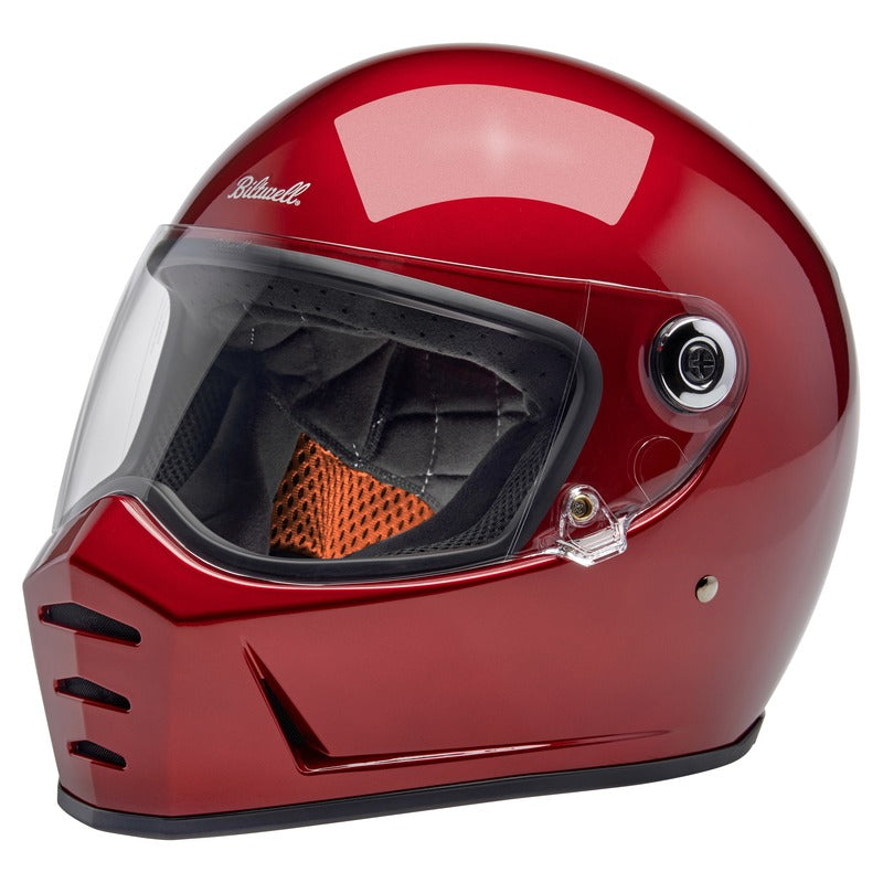 BILTWELL LANE SPLITTER ECE 22.06 HELMET - METALLIC CHERRY RED