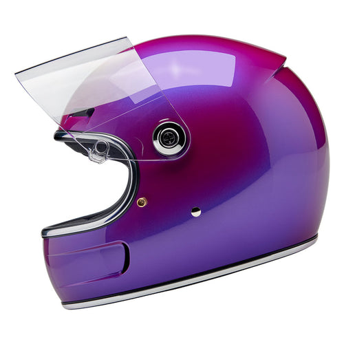 BILTWELL GRINGO SV ECE 22.06 HELMET - METALLIC GRAPE