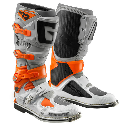 GAERNE SG-12 ORANGE/GREY/WHITE BOOTS