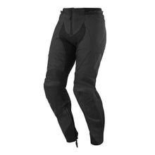 IXON AVENGER BLACK LEATHER PANTS